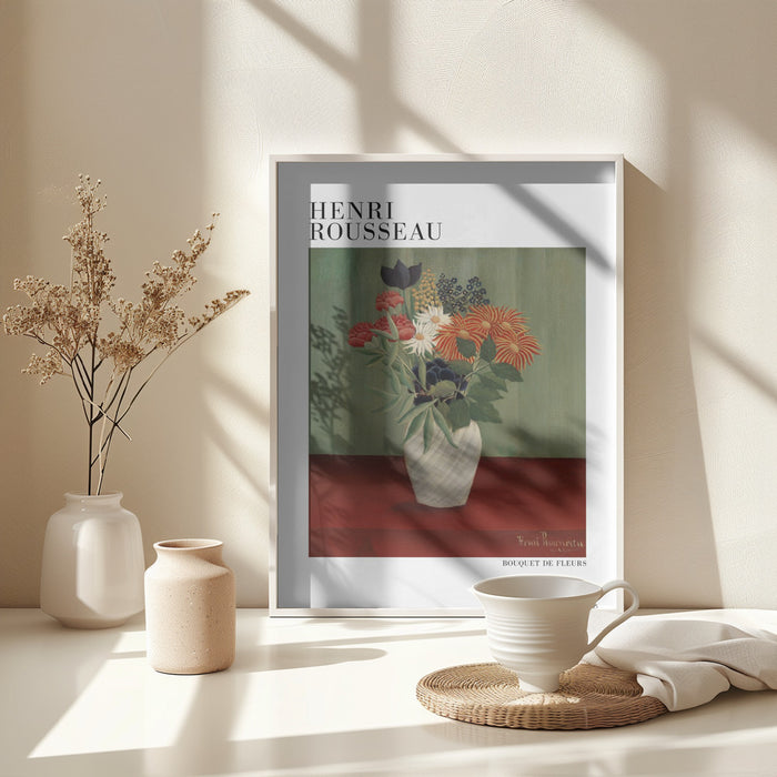 Bouquet De Fleurs Framed Art Wall Decor