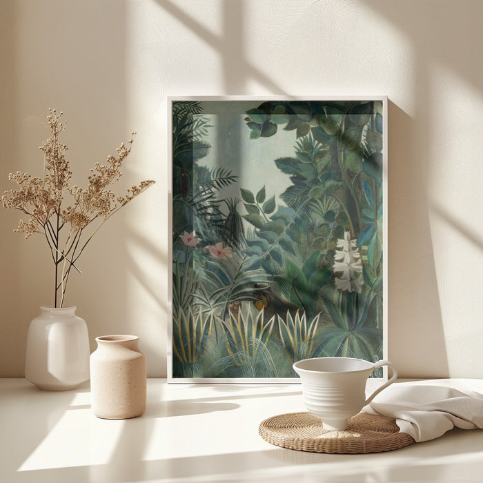 The Equatorial Jungle Framed Art Modern Wall Decor