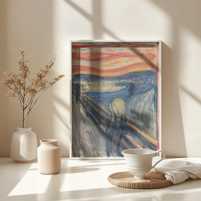 Skriet - The Scream Framed Art Wall Decor