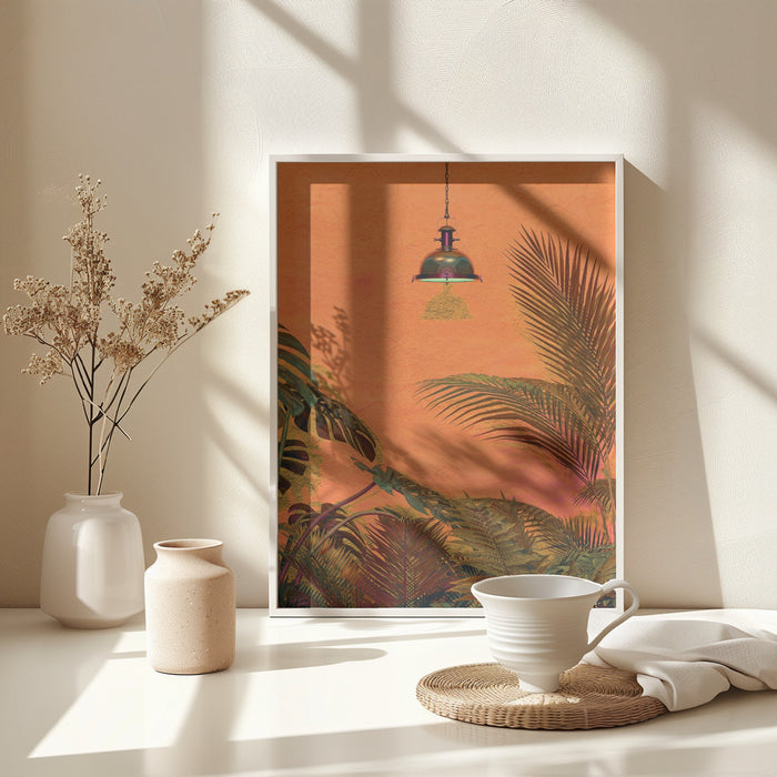 TROPICAL WALL Framed Art Modern Wall Decor