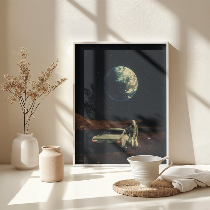 Far From Home Framed Art Modern Wall Decor