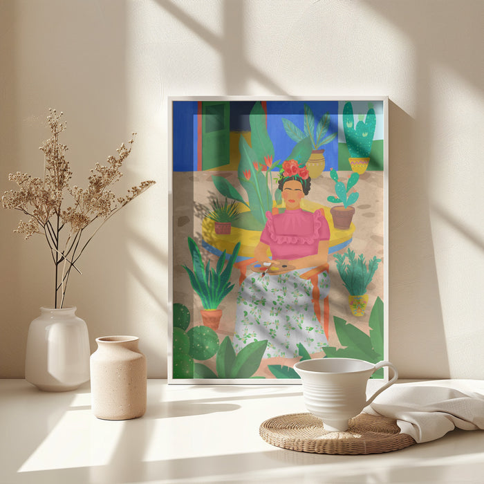 Frida Framed Art Modern Wall Decor