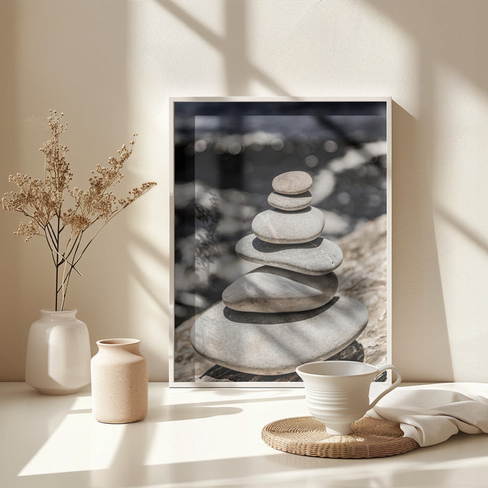 Balance Framed Art Modern Wall Decor