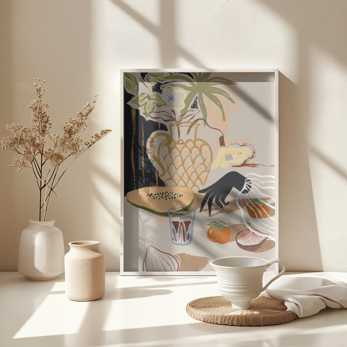 Fruitful Spread Framed Art Wall Decor