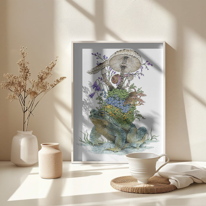 Away With the Fairies Framed Art Wall Decor