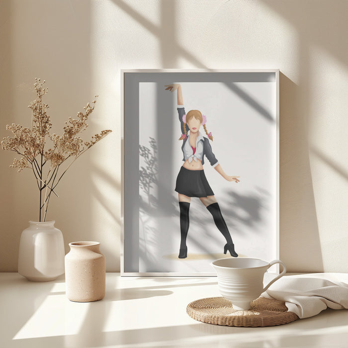 Baby One More Time Framed Art Modern Wall Decor