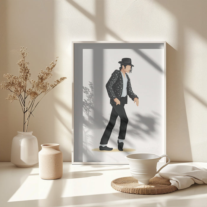 Moonwalk Framed Art Modern Wall Decor