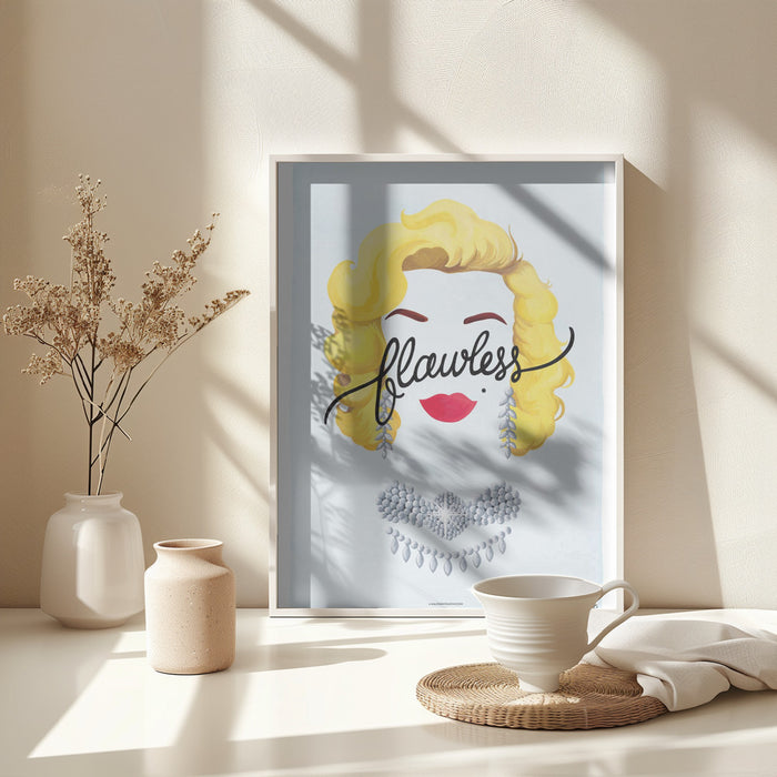 Flawless Marilyn Framed Art Wall Decor