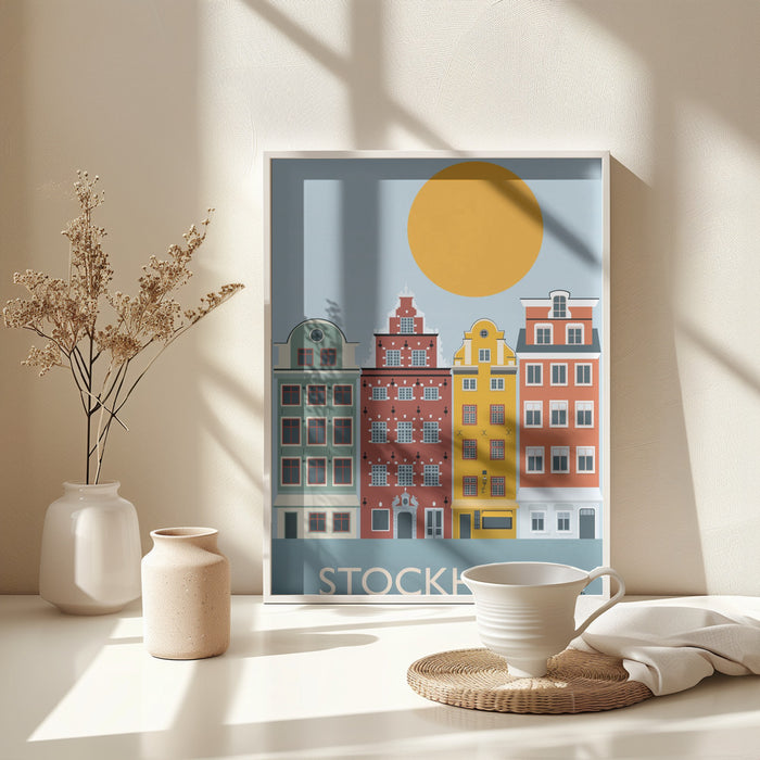 Stockholm Framed Art Modern Wall Decor