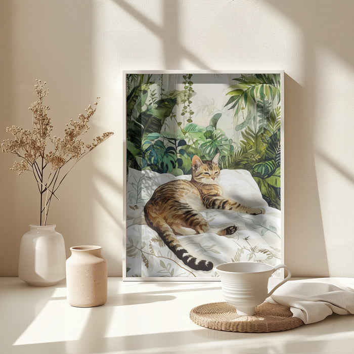 Cat&#039;s life 3 Framed Art Wall Decor