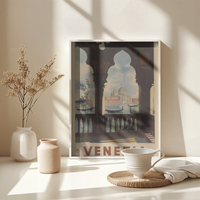 Venezia 1938 Framed Art Modern Wall Decor