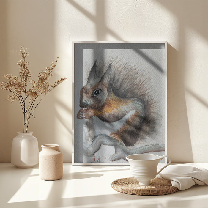 Ekorre Framed Art Modern Wall Decor