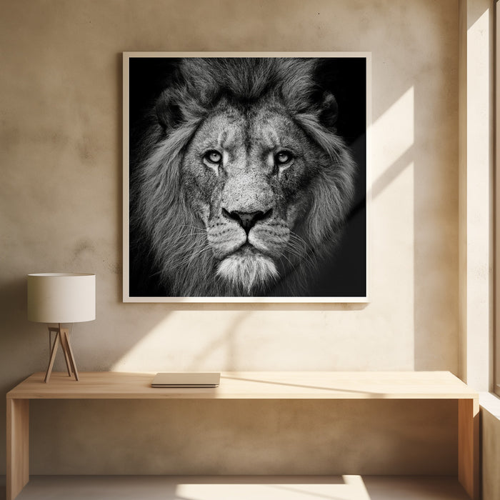 Stare Me Down #3 Square Poster Art Print by Christian Meermann