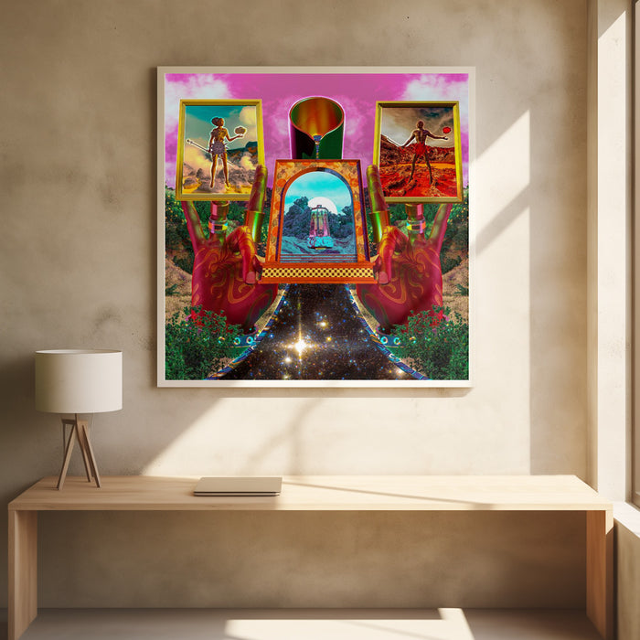 ALCHEMY Square Poster Art Print by CosmoZach
