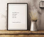 Poem Framed print and frame custom poem print