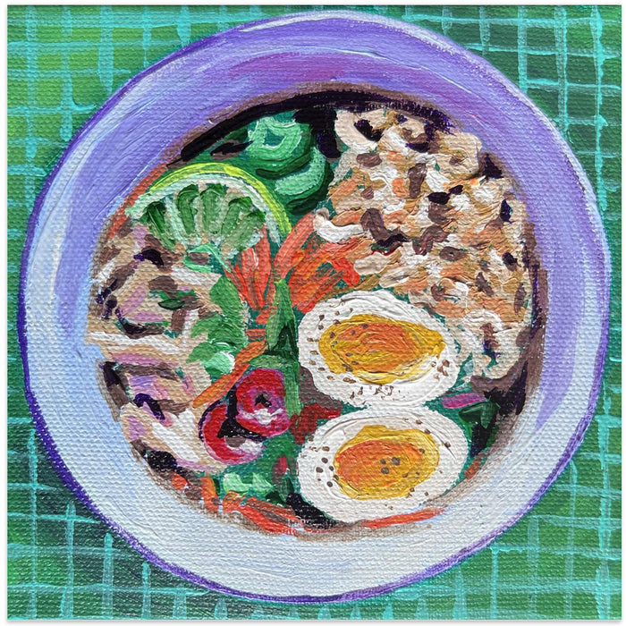 Ramen Square Poster Art Print by Key and Sea Creative