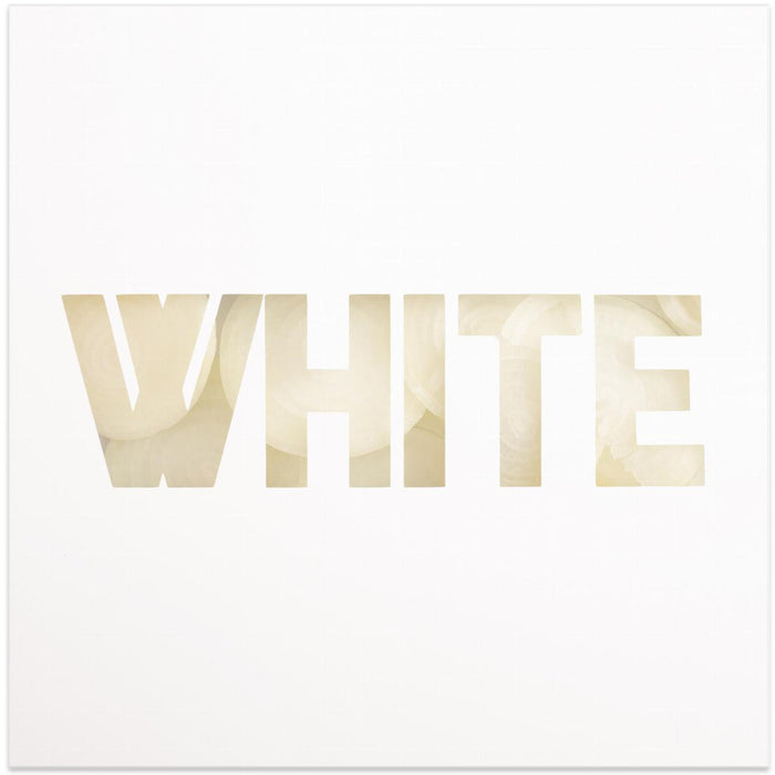 White Square Canvas Art Print