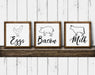 Rustic Farmhouse Kitchen wood Signs