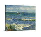 The Sea at Les Saintes Maries de la Mer by Vincent Van Gogh art