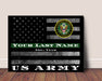 Thin Green Line frame art marines navy army coast guard marines 