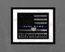 Firefighter Police Gift Thin red line flag 