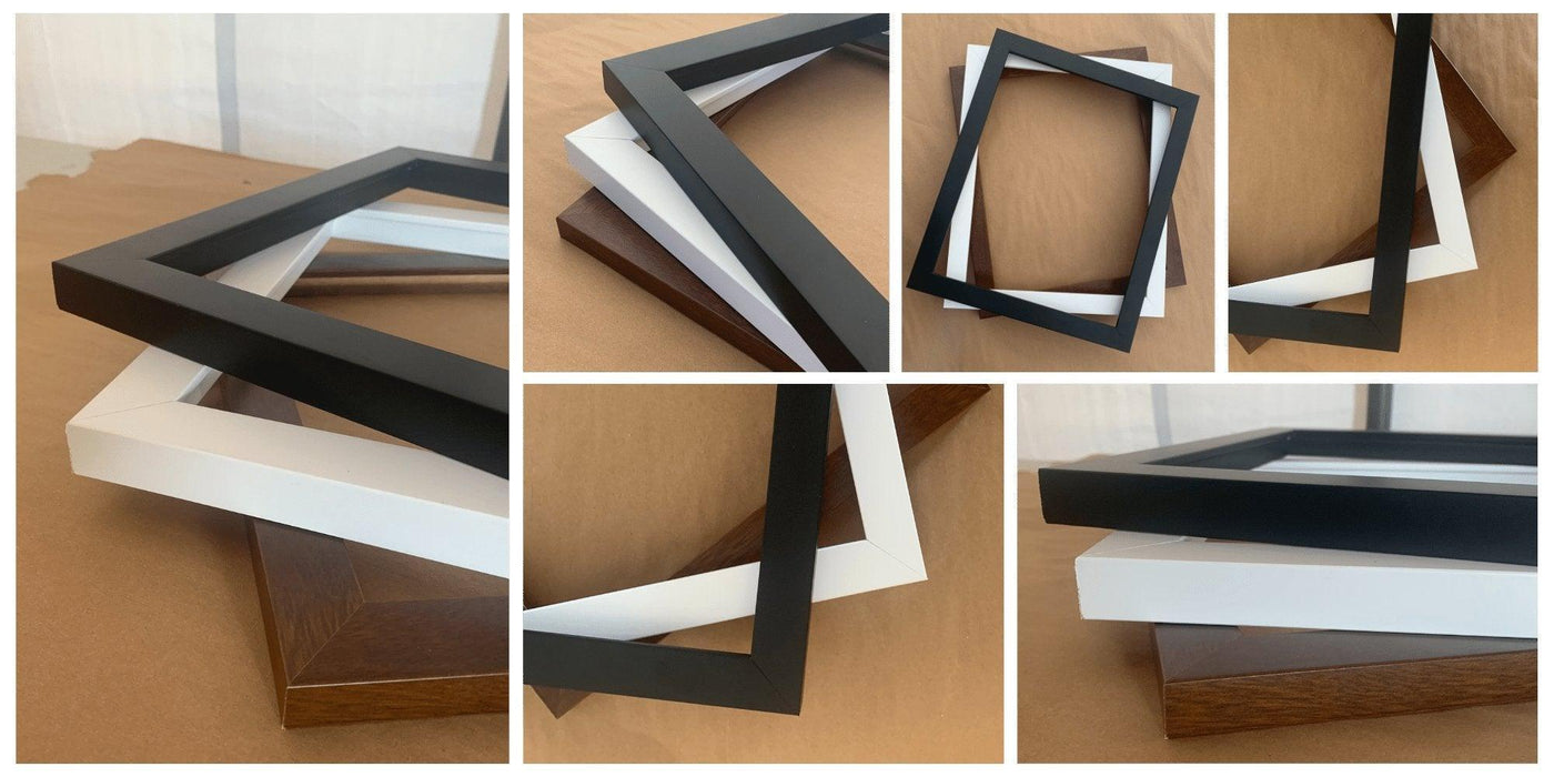 18Pcs Wood Picture Frames For Wall Decor Black White Photo Frame