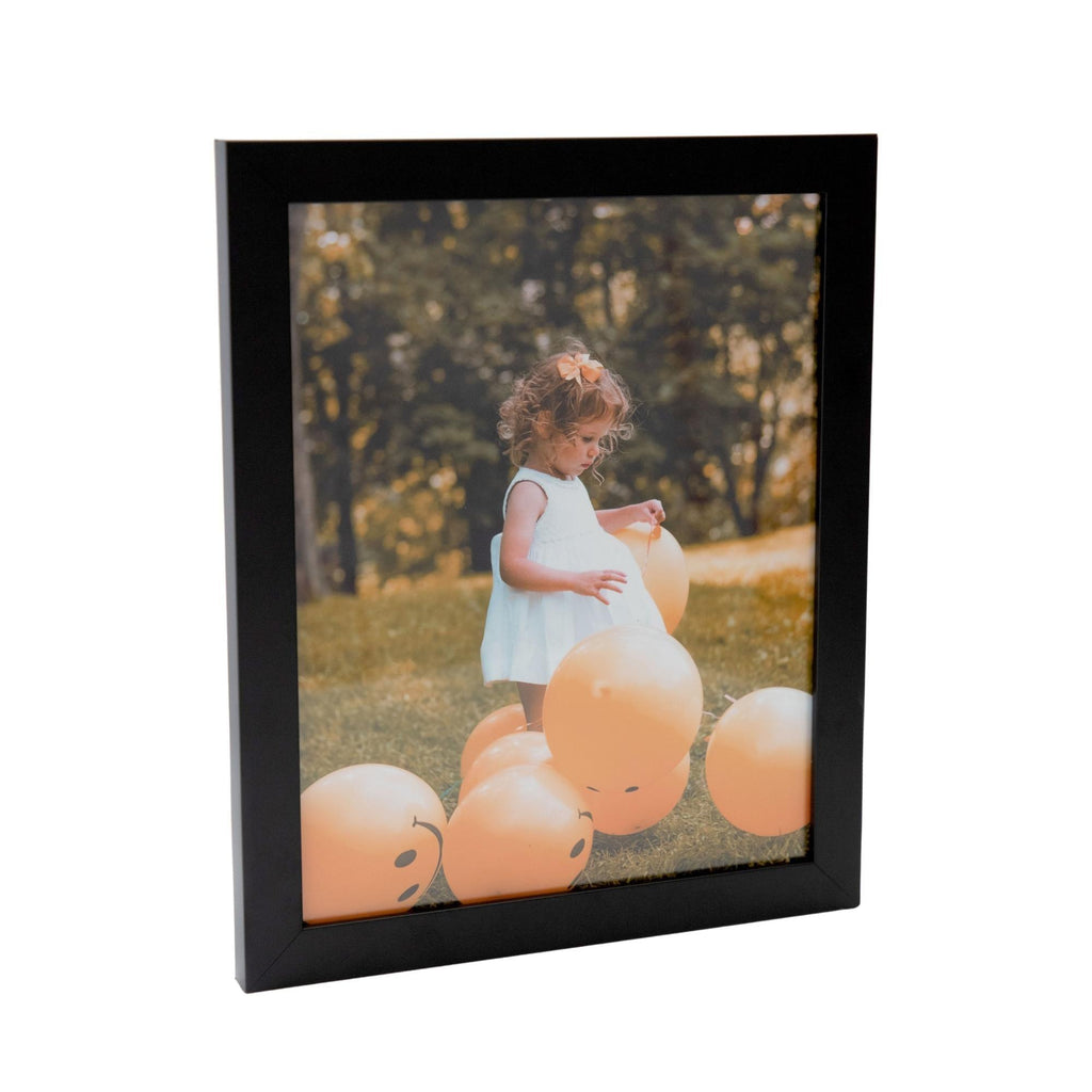 Mainstays 8x10 Matted to 5x7 Aluminum Gold Tabletop Picture Frame 