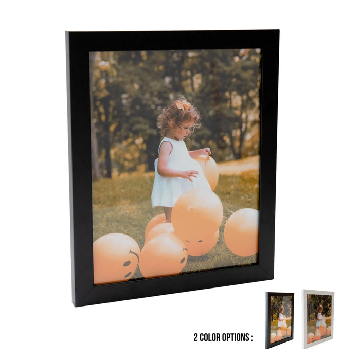 Frame USA Affordable Small Series 4x6 Wood Picture Frames (Black)